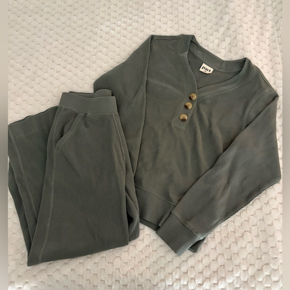 NWOT Pact Organic Waffle Set - Picture 4 of 5